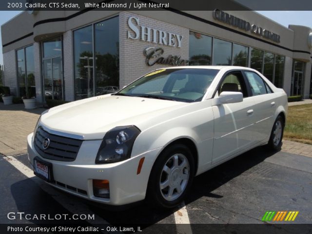 2003 Cadillac CTS Sedan in White Diamond