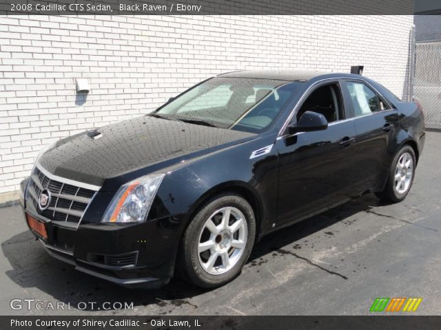 2008 Cadillac CTS Sedan in Black Raven
