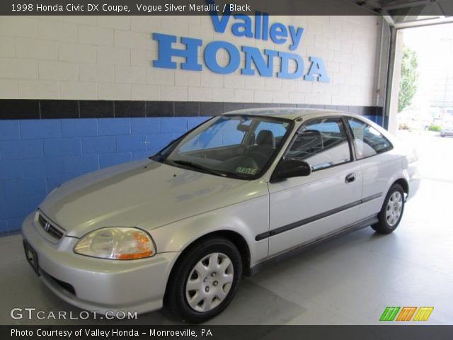 1998 Honda Civic DX Coupe in Vogue Silver Metallic