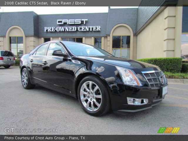 2008 Cadillac CTS Sedan in Black Raven