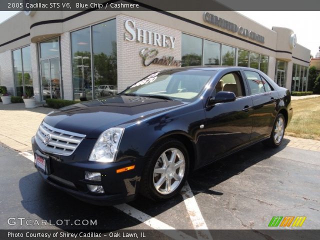2005 Cadillac STS V6 in Blue Chip