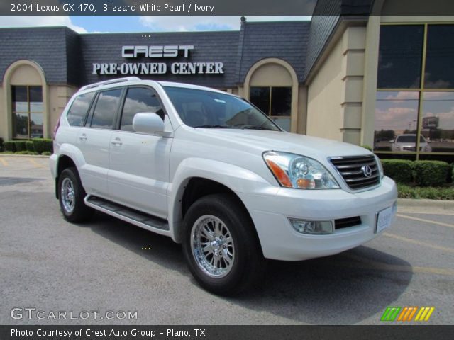 2004 Lexus GX 470 in Blizzard White Pearl