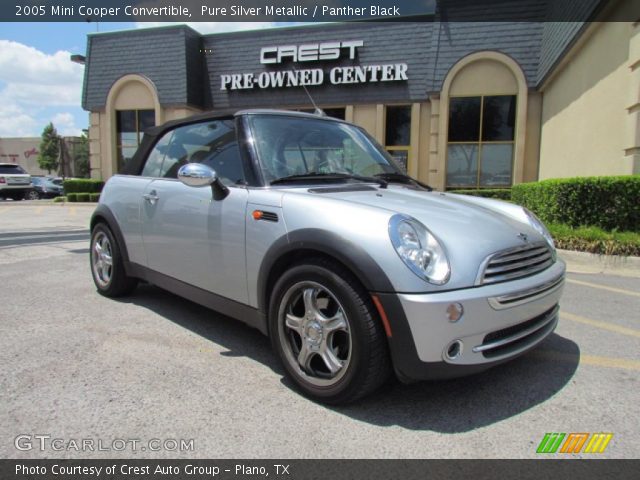 2005 Mini Cooper Convertible in Pure Silver Metallic