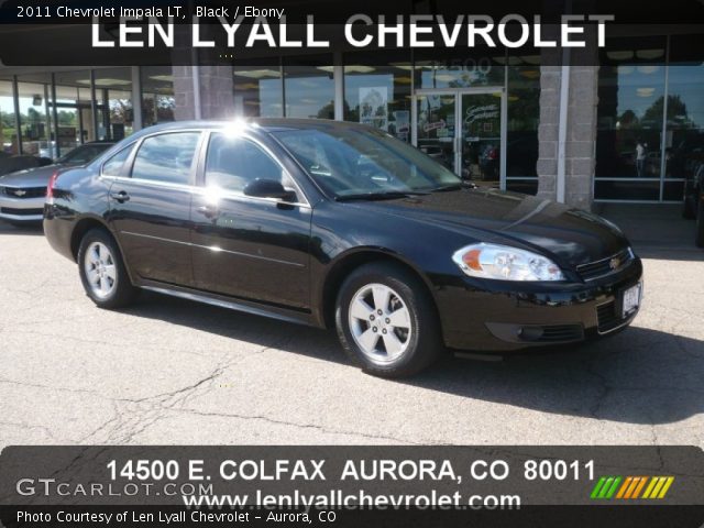 2011 Chevrolet Impala LT in Black