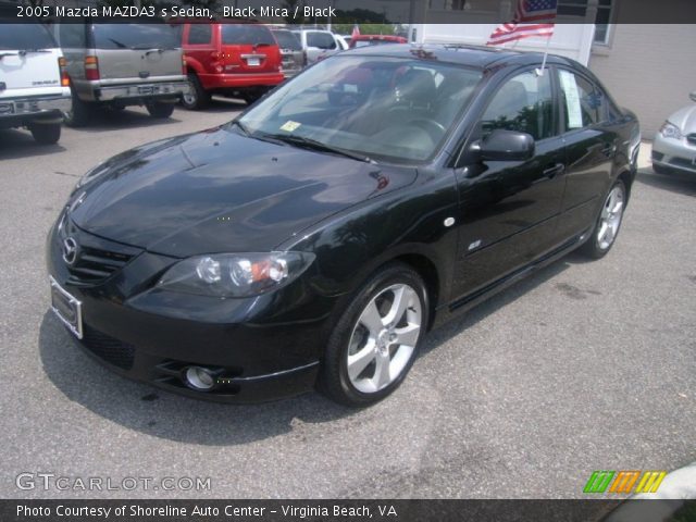 2005 Mazda MAZDA3 s Sedan in Black Mica