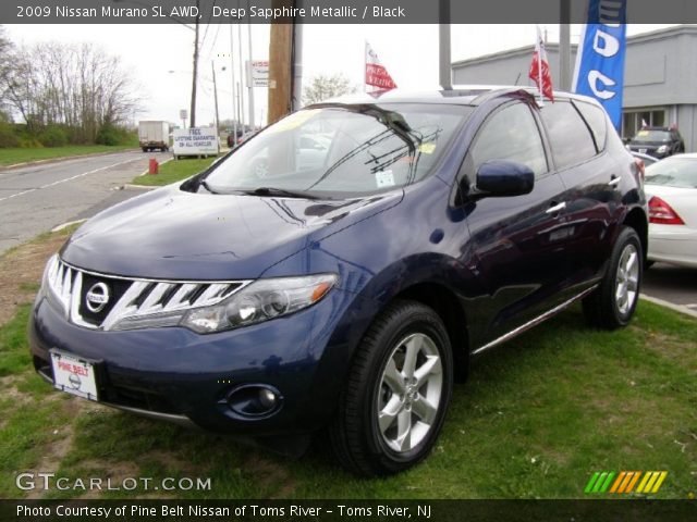 2009 Nissan Murano SL AWD in Deep Sapphire Metallic