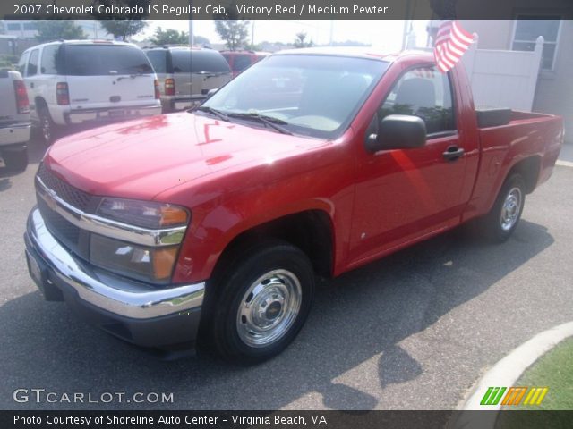 2007 Chevrolet Colorado LS Regular Cab in Victory Red