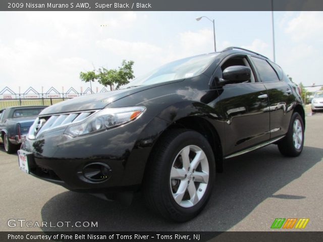 2009 Nissan Murano S AWD in Super Black