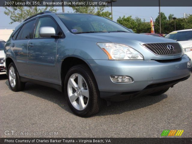 2007 Lexus RX 350 in Breakwater Blue Metallic