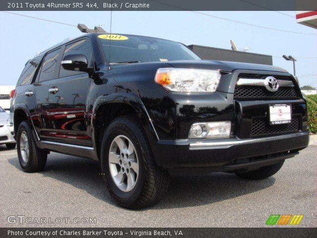 2011 Toyota 4Runner SR5 4x4 in Black