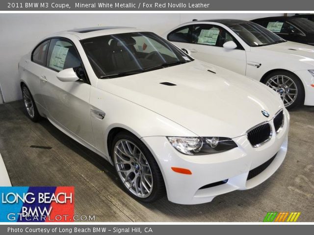 2011 BMW M3 Coupe in Mineral White Metallic