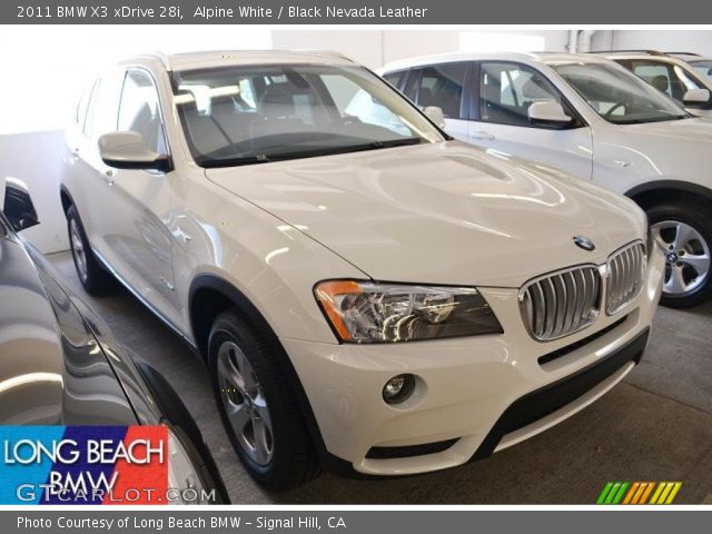 2011 BMW X3 xDrive 28i in Alpine White