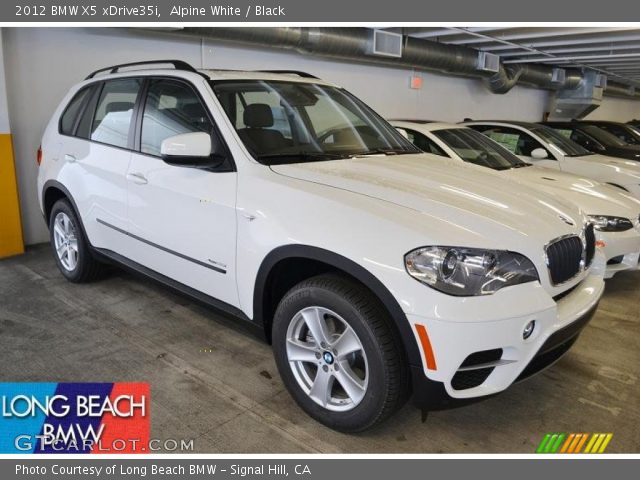 2012 BMW X5 xDrive35i in Alpine White