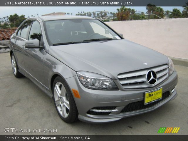 2011 Mercedes-Benz C 300 Sport 4Matic in Palladium Silver Metallic