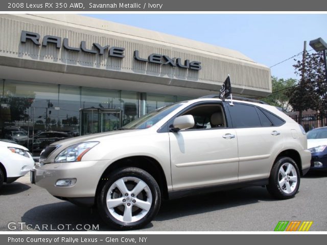 2008 Lexus RX 350 AWD in Savannah Metallic