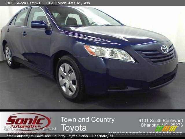 2008 Toyota Camry LE in Blue Ribbon Metallic