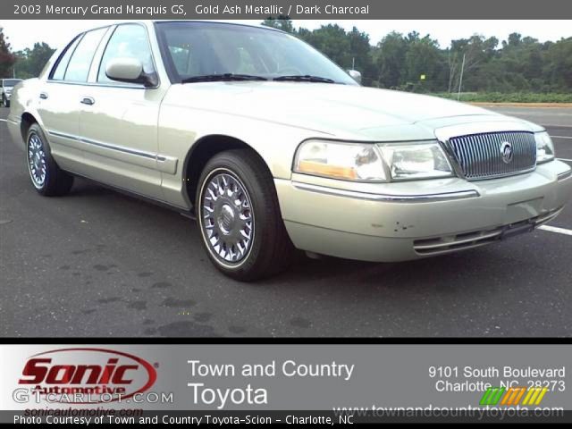 2003 Mercury Grand Marquis GS in Gold Ash Metallic