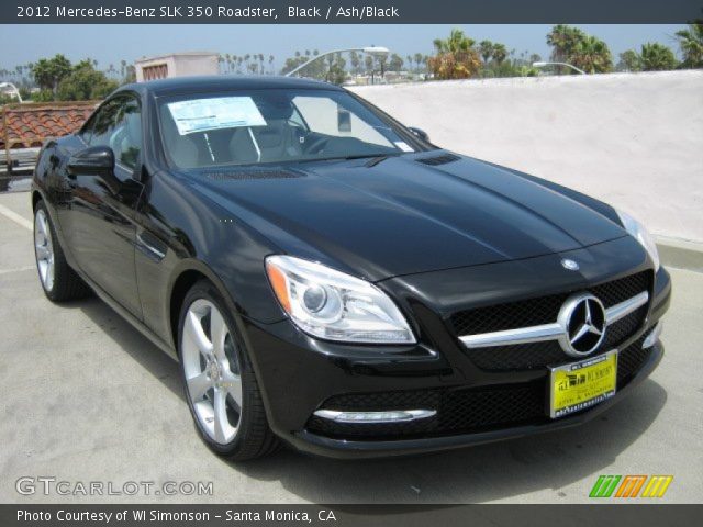 2012 Mercedes-Benz SLK 350 Roadster in Black