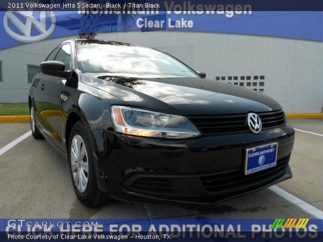 2011 Volkswagen Jetta S Sedan in Black