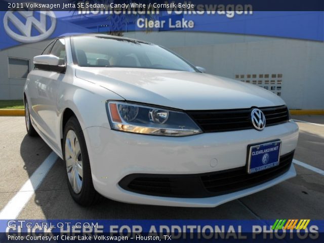 2011 Volkswagen Jetta SE Sedan in Candy White