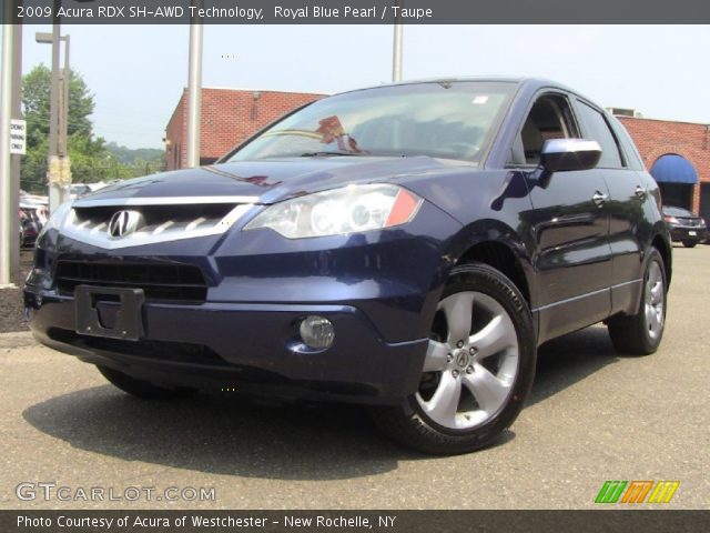 2009 Acura RDX SH-AWD Technology in Royal Blue Pearl