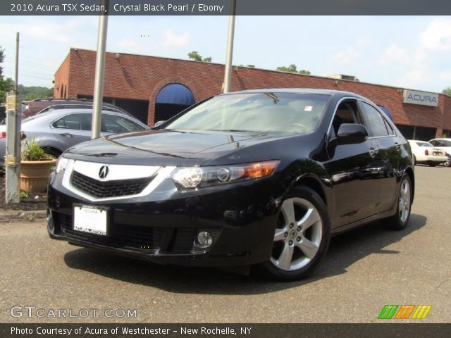 2010 Acura TSX Sedan in Crystal Black Pearl