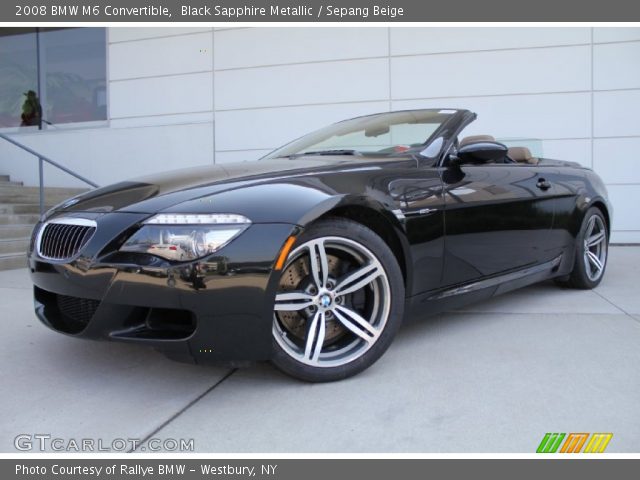 2008 BMW M6 Convertible in Black Sapphire Metallic