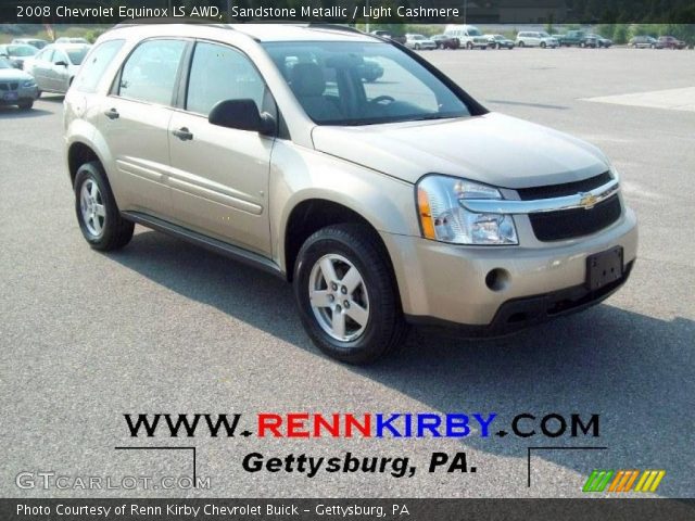 2008 Chevrolet Equinox LS AWD in Sandstone Metallic