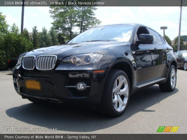 2009 BMW X6 xDrive35i in Jet Black