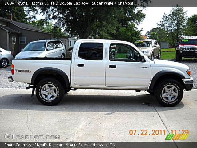 2004 Toyota Tacoma V6 TRD Double Cab 4x4 in Super White