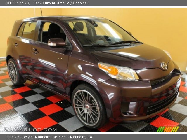 2010 Scion xD  in Black Current Metallic
