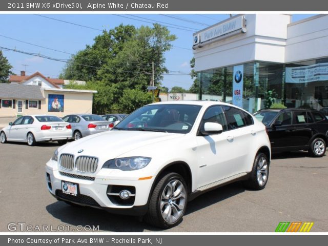 2011 BMW X6 xDrive50i in Alpine White