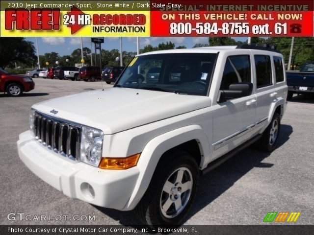 2010 Jeep Commander Sport in Stone White