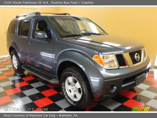 2006 Nissan Pathfinder SE 4x4 in Silverton Blue Pearl