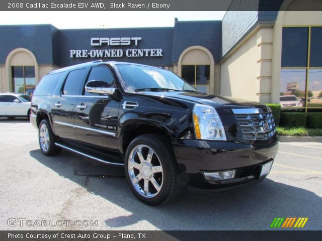 2008 Cadillac Escalade ESV AWD in Black Raven