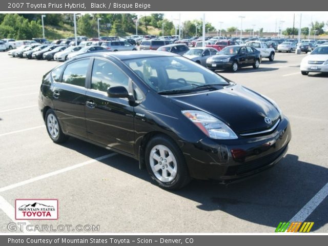 2007 Toyota Prius Hybrid in Black