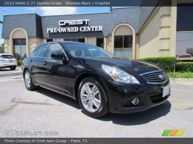 2010 Infiniti G 37 Journey Sedan in Obsidian Black