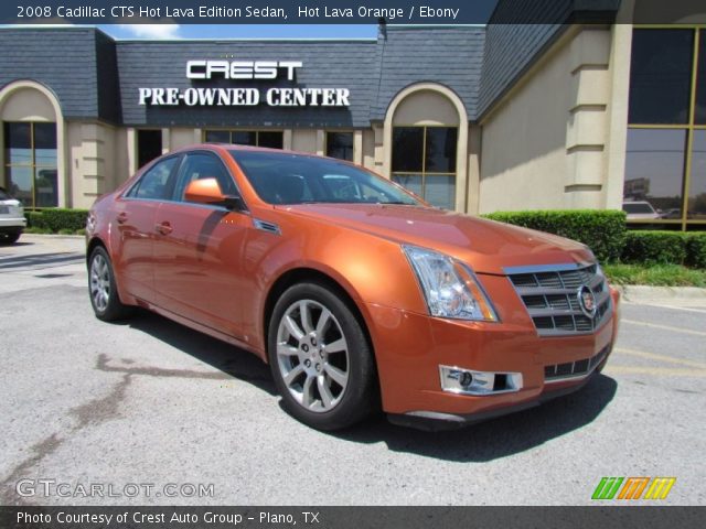 2008 Cadillac CTS Hot Lava Edition Sedan in Hot Lava Orange