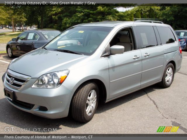 2007 Honda Odyssey EX in Slate Green Metallic