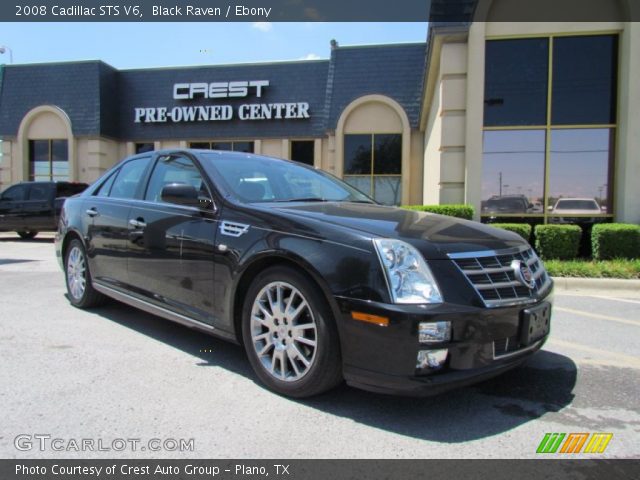2008 Cadillac STS V6 in Black Raven