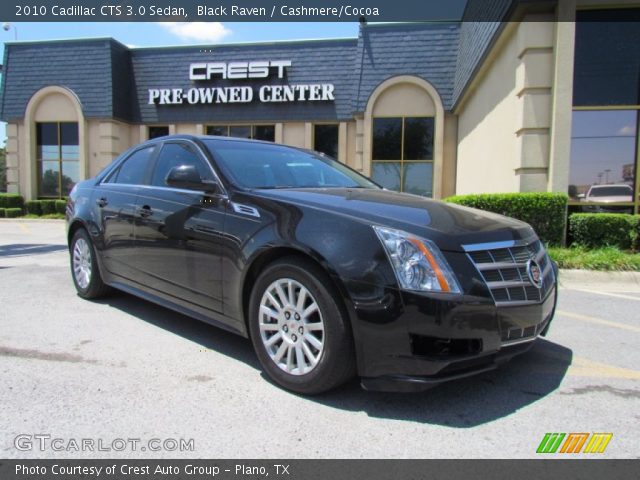 2010 Cadillac CTS 3.0 Sedan in Black Raven