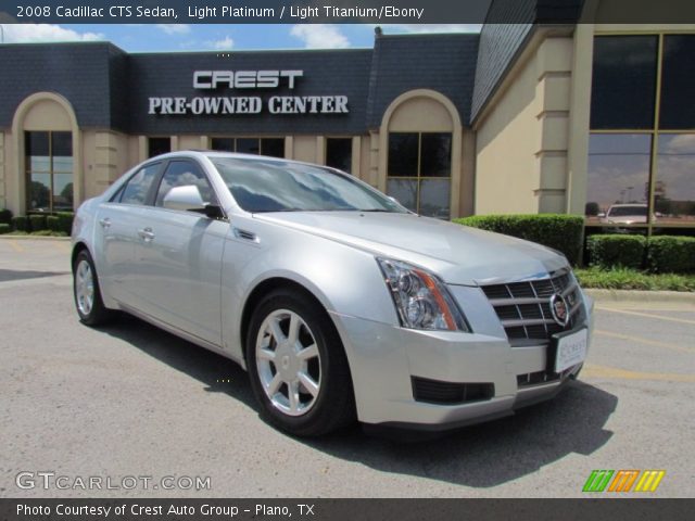 2008 Cadillac CTS Sedan in Light Platinum