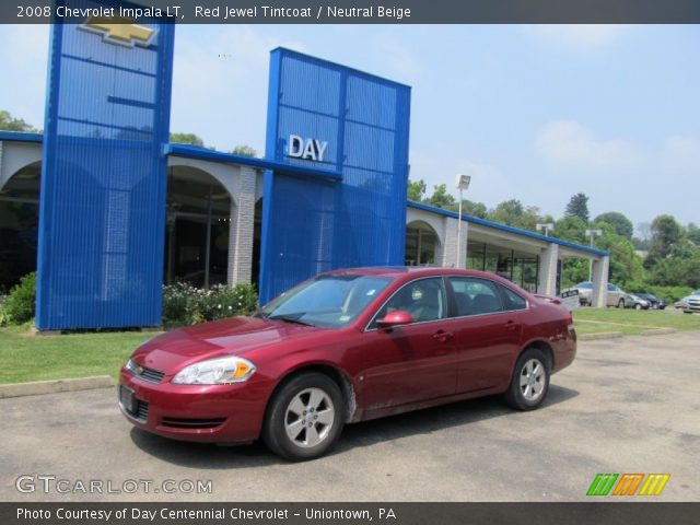 2008 Chevrolet Impala LT in Red Jewel Tintcoat