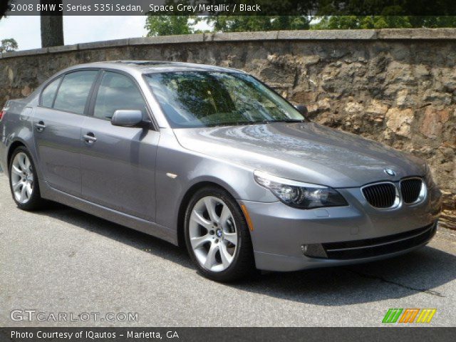 2008 BMW 5 Series 535i Sedan in Space Grey Metallic