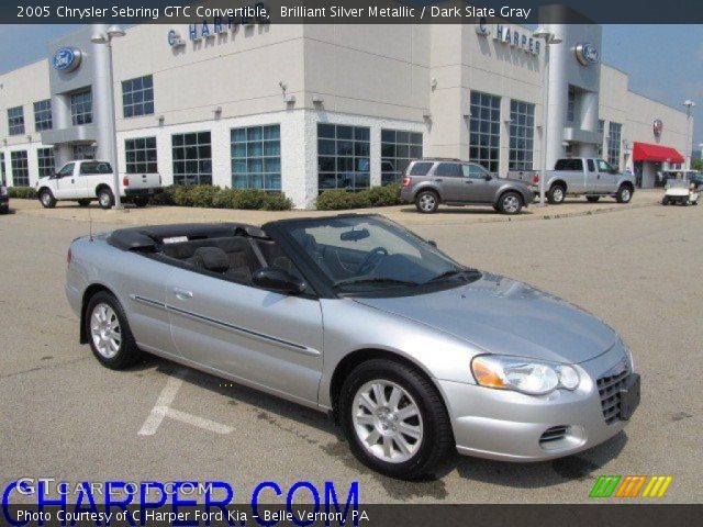 2005 Chrysler Sebring GTC Convertible in Brilliant Silver Metallic