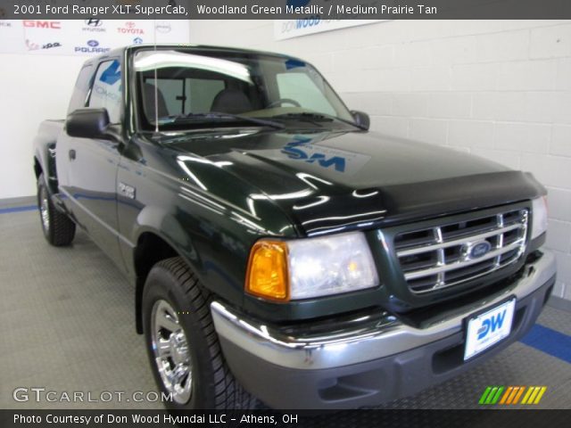 2001 Ford Ranger XLT SuperCab in Woodland Green Metallic