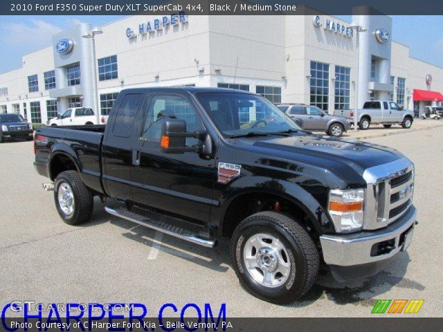 2010 Ford F350 Super Duty XLT SuperCab 4x4 in Black