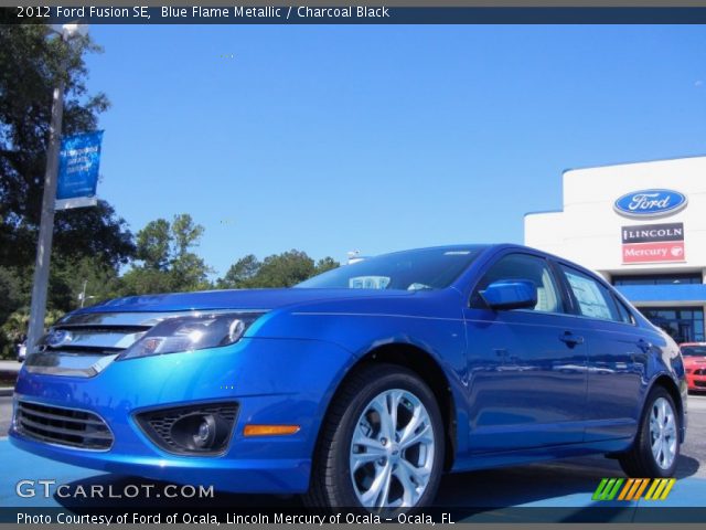 2012 Ford Fusion SE in Blue Flame Metallic