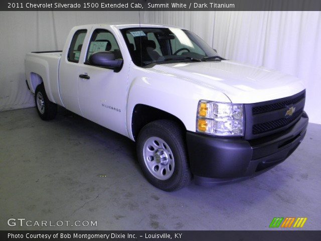 2011 Chevrolet Silverado 1500 Extended Cab in Summit White
