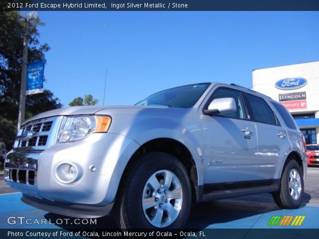 2012 Ford Escape Hybrid Limited in Ingot Silver Metallic